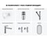 Комплект Wellsee 6 в 1 Lavinia Boho Bathroom Sink накладная/подвесная раковина 37x25 см 20219863R 12