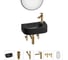Комплект Wellsee 6 в 1 Lavinia Boho Bathroom Sink накладная/подвесная раковина 40x22 см 20219747R 1