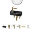 Комплект Wellsee 6 в 1 Lavinia Boho Bathroom Sink накладная/подвесная раковина 40x23 см 20219607R 1