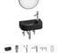 Комплект Wellsee 6 в 1 Lavinia Boho Bathroom Sink накладная/подвесная раковина 40x22 см 20219745R 1