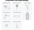 Комплект Wellsee 7 в 1 Lavinia Boho Bathroom Sink накладная/подвесная раковина 45x27 см 20219828R 14