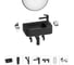 Комплект Wellsee 7 в 1 Lavinia Boho Bathroom Sink накладная/подвесная раковина 45x27 см 20219847R 1