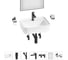 Комплект Wellsee 7 в 1 Lavinia Boho Bathroom Sink накладная/подвесная раковина 50x40 см 20219374R 1