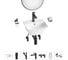 Комплект Wellsee 7 в 1 Lavinia Boho Bathroom Sink накладная/подвесная раковина 35x36 см 20219952R 1