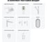 Комплект Wellsee 7 в 1 Lavinia Boho Bathroom Sink накладная/подвесная раковина 35x36 см 20219954R 14