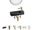 Комплект Wellsee 6 в 1 Lavinia Boho Bathroom Sink накладная/подвесная раковина 50x24 см 20219677R 1