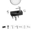 Комплект Wellsee 7 в 1 Lavinia Boho Bathroom Sink накладная/подвесная раковина 40x23 см 20219622R 1