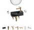 Комплект Wellsee 7 в 1 Lavinia Boho Bathroom Sink накладная/подвесная раковина 40x23 см 20219624R 1