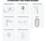 Комплект Wellsee 7 в 1 Lavinia Boho Bathroom Sink накладная/подвесная раковина 40x23 см 20219618R 10