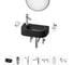 Комплект Wellsee 7 в 1 Lavinia Boho Bathroom Sink накладная/подвесная раковина 40x22 см 20219762R 1