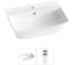 Комплект Wellsee 2 в 1 Lavinia Boho Bathroom Sink накладная/подвесная раковина 55x42 см 20216780R 1