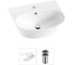 Комплект Wellsee 2 в 1 Lavinia Boho Bathroom Sink накладная/подвесная раковина 46x41 см 20216665R 1