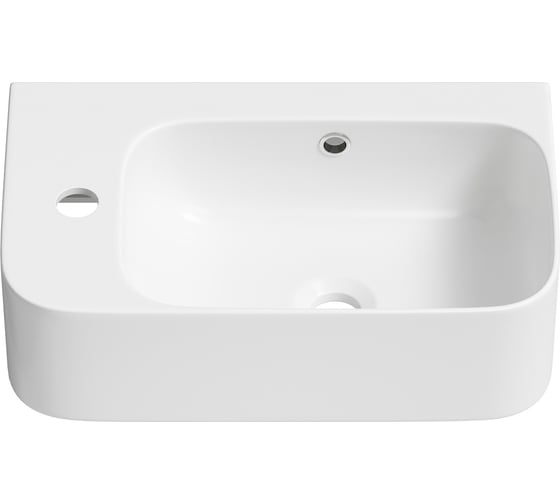 Комплект Wellsee 2 в 1 Lavinia Boho Bathroom Sink накладная/подвесная раковина 45x27 см 20216470R