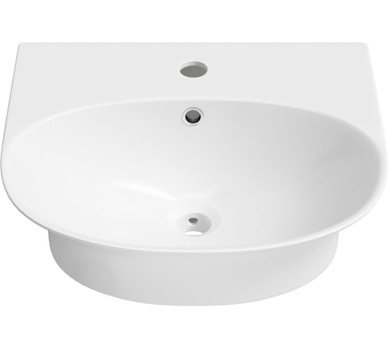 Комплект Wellsee 2 в 1 Lavinia Boho Bathroom Sink накладная/подвесная раковина 46x41 см 20216667R