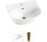 Комплект Wellsee 2 в 1 Lavinia Boho Bathroom Sink накладная/подвесная раковина 46x41 см 20216667R 1