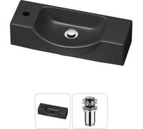Комплект Wellsee 2 в 1 Lavinia Boho Bathroom Sink накладная/подвесная раковина 53x25 см 20216205R
