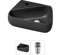 Комплект Wellsee 2 в 1 Lavinia Boho Bathroom Sink накладная/подвесная раковина 44x27 см 20216597R