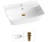 Комплект Wellsee 2 в 1 Lavinia Boho Bathroom Sink накладная/подвесная раковина 55x42 см 20216779R 1