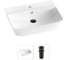 Комплект Wellsee 2 в 1 Lavinia Boho Bathroom Sink накладная/подвесная раковина 55x42 см 20216778R 1