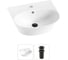 Комплект Wellsee 2 в 1 Lavinia Boho Bathroom Sink накладная/подвесная раковина 46x41 см 20216666R 1