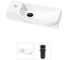 Комплект Wellsee 2 в 1 Lavinia Boho Bathroom Sink накладная/подвесная раковина 50x24 см 20216134R 1