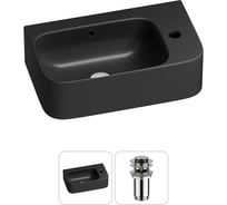 Комплект Wellsee 2 в 1 Lavinia Boho Bathroom Sink накладная/подвесная раковина 45x27 см 20216513R