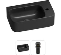 Комплект Wellsee 2 в 1 Lavinia Boho Bathroom Sink накладная/подвесная раковина 45x27 см 20216514R