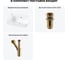 Комплект Wellsee 3 в 1 Lavinia Boho Bathroom Sink накладная/подвесная раковина 40x24 см 20216391R 9