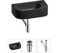Комплект Wellsee 3 в 1 Lavinia Boho Bathroom Sink накладная/подвесная раковина 40x22 см 20216320R