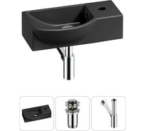 Комплект Wellsee 3 в 1 Lavinia Boho Bathroom Sink накладная/подвесная раковина 40x23 см 20216068R