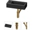 Комплект Wellsee 3 в 1 Lavinia Boho Bathroom Sink накладная/подвесная раковина 37x18 см 20215902R 1