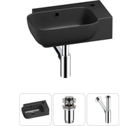 Комплект Wellsee 3 в 1 Lavinia Boho Bathroom Sink накладная/подвесная раковина 40x24 см 20216376R