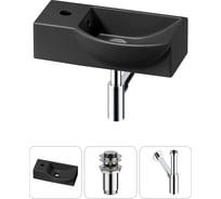 Комплект Wellsee 3 в 1 Lavinia Boho Bathroom Sink накладная/подвесная раковина 40x23 см 20216040R