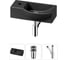 Комплект Wellsee 3 в 1 Lavinia Boho Bathroom Sink накладная/подвесная раковина 40x23 см 20216040R 1