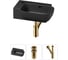 Комплект Wellsee 3 в 1 Lavinia Boho Bathroom Sink накладная/подвесная раковина 40x24 см 20216406R 1