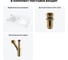 Комплект Wellsee 3 в 1 Lavinia Boho Bathroom Sink накладная/подвесная раковина 40x22 см 20216447R 9