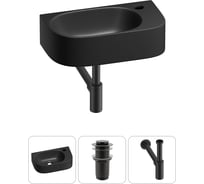 Комплект Wellsee 3 в 1 Lavinia Boho Bathroom Sink накладная/подвесная раковина 40x22 см 20216321R