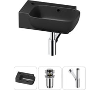 Комплект Wellsee 3 в 1 Lavinia Boho Bathroom Sink накладная/подвесная раковина 40x24 см 20216404R