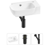 Комплект Wellsee 3 в 1 Lavinia Boho Bathroom Sink накладная/подвесная раковина 40x24 см 20216362R