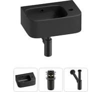 Комплект Wellsee 3 в 1 Lavinia Boho Bathroom Sink накладная/подвесная раковина 37x25 см 20216573R