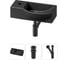 Комплект Wellsee 3 в 1 Lavinia Boho Bathroom Sink накладная/подвесная раковина 40x23 см 20216041R 1