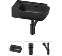 Комплект Wellsee 3 в 1 Lavinia Boho Bathroom Sink накладная/подвесная раковина 40x24 см 20216405R