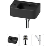 Комплект Wellsee 3 в 1 Lavinia Boho Bathroom Sink накладная/подвесная раковина 37x25 см 20216544R