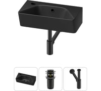 Комплект Wellsee 3 в 1 Lavinia Boho Bathroom Sink накладная/подвесная раковина 40x22 см 20216461R