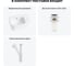 Комплект Wellsee 3 в 1 Lavinia Boho Bathroom Sink накладная/подвесная раковина 37x25 см 20216560R 9