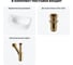 Комплект Wellsee 3 в 1 Lavinia Boho Bathroom Sink накладная/подвесная раковина 40x22 см 20216335R 9