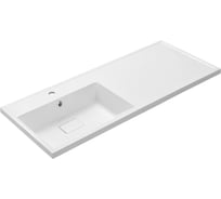 Раковина AQUATON Лайн 1200 левая, белая 1A72863KLF01L