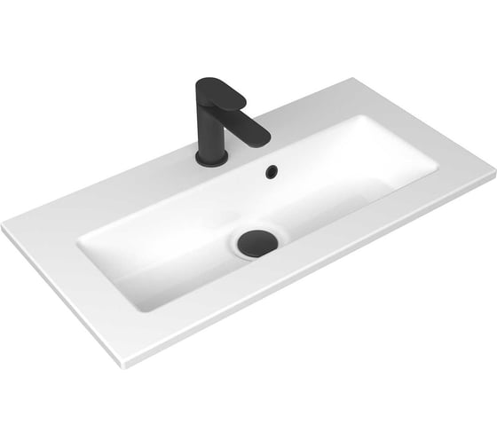 Раковина керамическая DOM Interio 70 см, для тумбы или столешницы MINI MIN710360145.bl