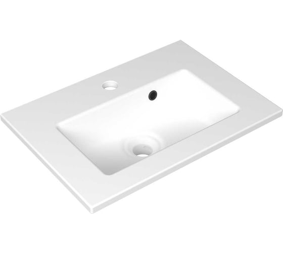 Раковина керамическая DOM Interio 80 см, для тумбы или столешницы MINI MIN810360145.bl