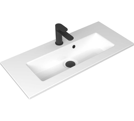 Раковина керамическая DOM Interio 80 см, для тумбы или столешницы MINI MIN810360145.bl